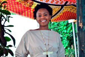 Kenyan Film Director Wanuri Kahiu. 