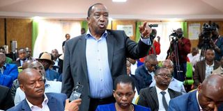 Rongai MP Raymond Moi.