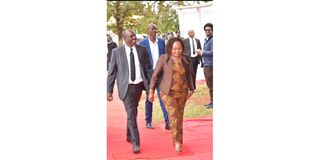 Kirinyaga Governor Anne Mumbi and her husband Kamotho Waiganjo.