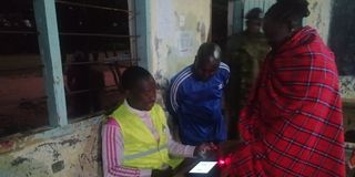 Voting Kacheliba Mixed Primary School polling station 