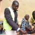 A voter at Shongen Primary School in Kacheliba Constituency, West Pokot County on August 29, 2022