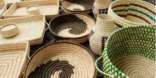 Baskets.