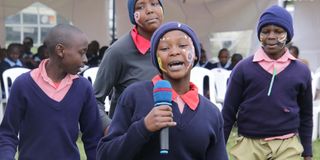 Pupils entertainment Aberdare Park