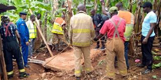 New born dumped Tharaka Nithi