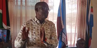 Turkana Governor Jeremiah Lomorukai