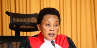 Deputy Chief Justice Philomena Mwilu