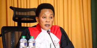 Deputy Chief Justice Philomena Mwilu