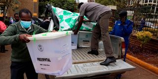 ballot boxes scrutiny iebc supreme court