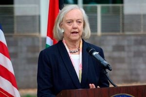 United States Ambassador to Kenya Meg Whitman.