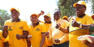 Former Governor Kiraitu Murungi.