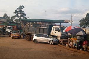 Kenol Town petrol station