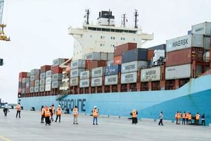 Lamu Port receives Cargo Ship MV Seago Peraus.