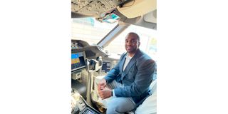 Mr Samuel Ndaro, an aeronautical engineer working with Boeing.