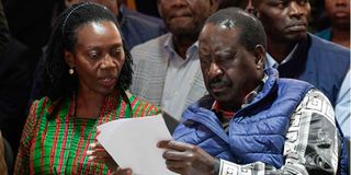 Raila Odinga Martha Karua supreme court petition kenya election ruto iebc