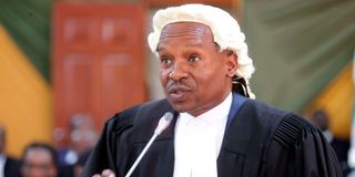 Professor Kithure Kindiki. 