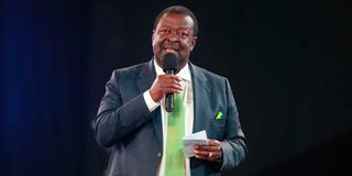 ANC Party leader Musalia Mudavadi.