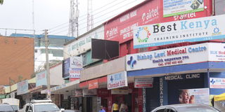 Mushrooming chemists in Meru town