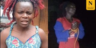 Sarah Moraa Ayunga, the 29-years-old woman from South Mugirango in Kisii County who was accused of practicing witchcraft