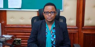 Acting Clerk of the National Assembly Serah Kioko