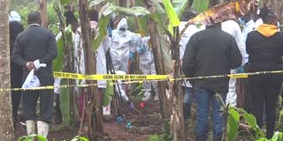 Murang'a woman body exhumation