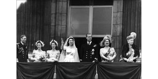 Buckingham Palace on November 20, 1947