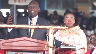 william ruto swearing in photo rachel