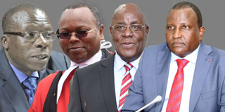 George Odunga, Joel Ngugi, Aggrey Muchelule