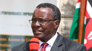 Retired Chief Justice David Maraga