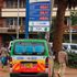 Fuel prices at a petrol station in Nyeri town.