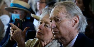 The British community living in Kenya join the local faithful in a thanksgiving service in memory of Queen Elizabeth II.