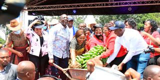 President William Ruto promises