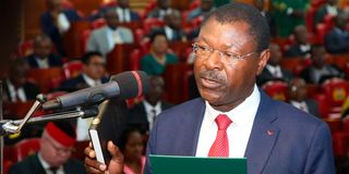 Moses Wetang'ula.