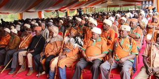 Kikuyu elders prayers