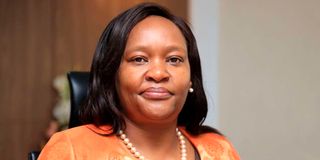 KenGen Managing Director and CEO, Rebecca Miano.
