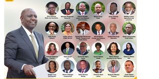 William Ruto's Cabinet.