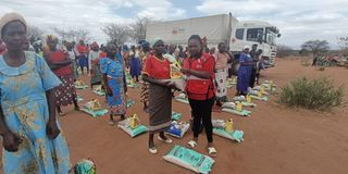 Kenya Red Cross relief donations