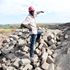 Isaac Waweru at a quarry in Nyacaba area in Juja, Kiambu county.