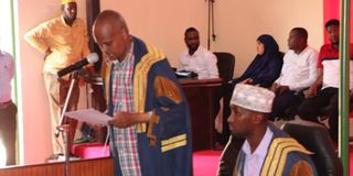 Wajir County Assembly clerk