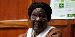 Sirisia MP John Waluke Grace Wakhungu court