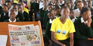 Kihuti High students