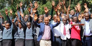 Kihuti High students