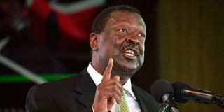 Musalia Mudavadi. 