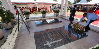 Former President Uhuru Kenyatta