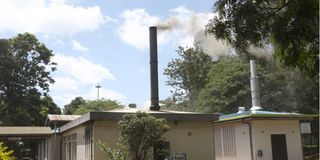 The Kariokor crematorium.