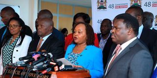 Council of Governors chairperson Ann Waiguru