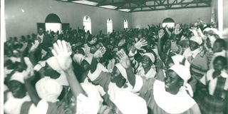 Anglican worshippers