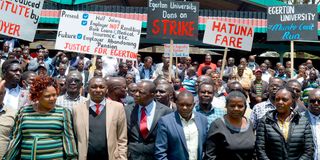  Egerton University lecturers