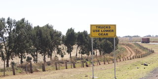Subuiga road sign