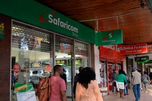 A Safaricom outlet