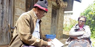 John Mwangi Kariuki and his wife Theresa Mwangi